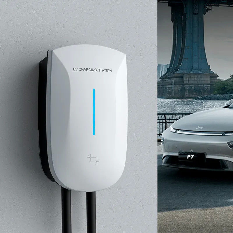 অ্যাপ কন্ট্রোল 22kw দ্রুত চার্জিং দেয়াল মাউন্ট ইভি চার্জিং স্টেশন জন্য টেসলা অডি