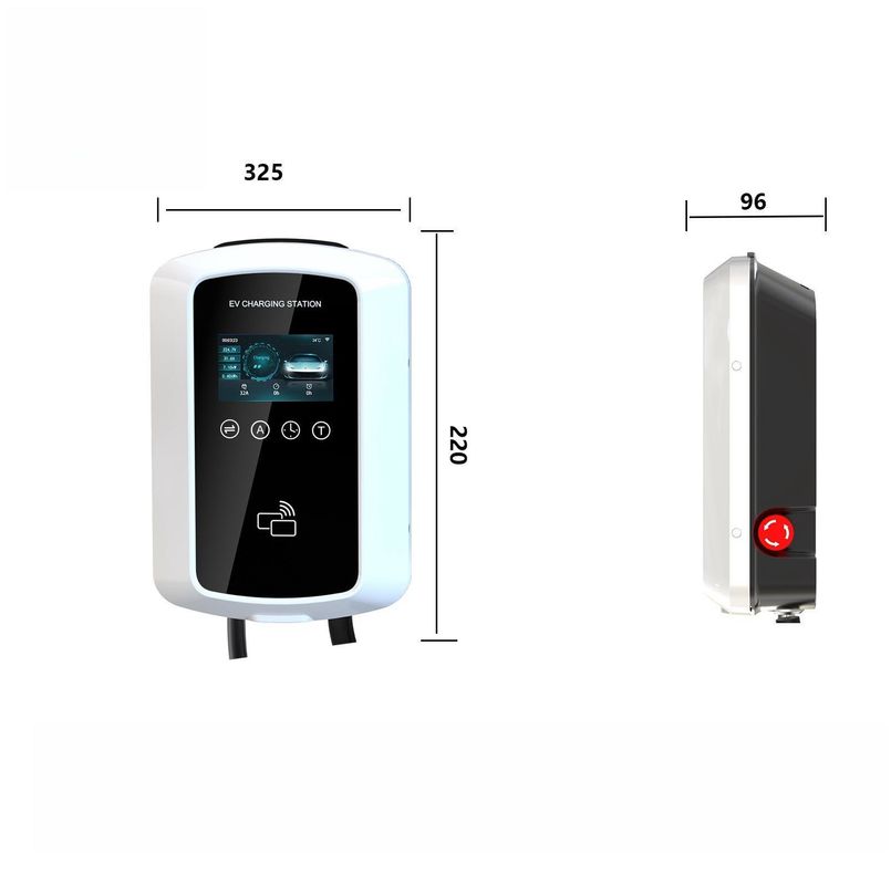 সিই সার্টিফিকেট সহ স্তর 2 11kw 32A টাইপ 2 ইভি চার্জার