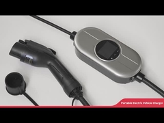 একক ফেজ শুকো অ্যাডাপ্টার 16A পোর্টেবল EV চার্জিং স্টেশন LCD ডিসপ্লে সহ