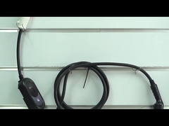 টেসলার জন্য LED ডিসপ্লে স্ক্রীন 22kw 3 ফেজ পোর্টেবল ইভি চার্জিং স্টেশন